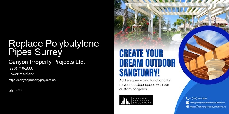 Quick Polybutylene Pipe Replacement Replace Polybutylene Pipes Surrey