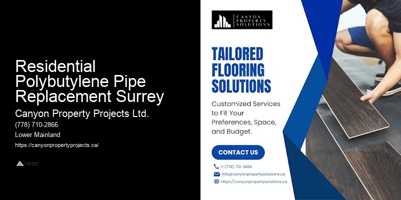 Polybutylene Pipe Replacement Experience Residential Polybutylene Pipe Replacement Surrey