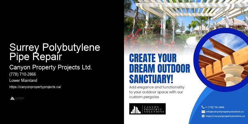 Polybutylene Pipe Repair and Replacement Near Me