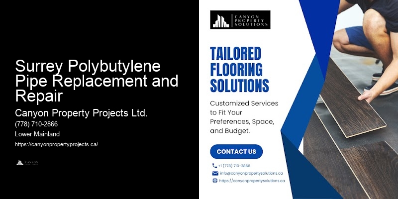 Polybutylene Plumbing Emergency Response Surrey Polybutylene Pipe Replacement and Repair