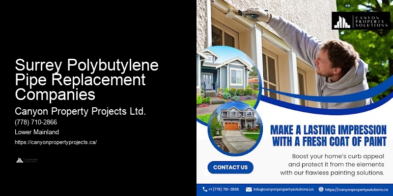 Polybutylene Pipe Replacement Guide Surrey Polybutylene Pipe Replacement Companies