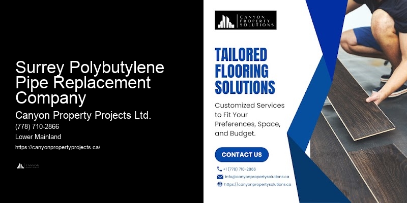 Surrey Polybutylene Pipe Replacement Company Polybutylene Pipe Replacement Quotes