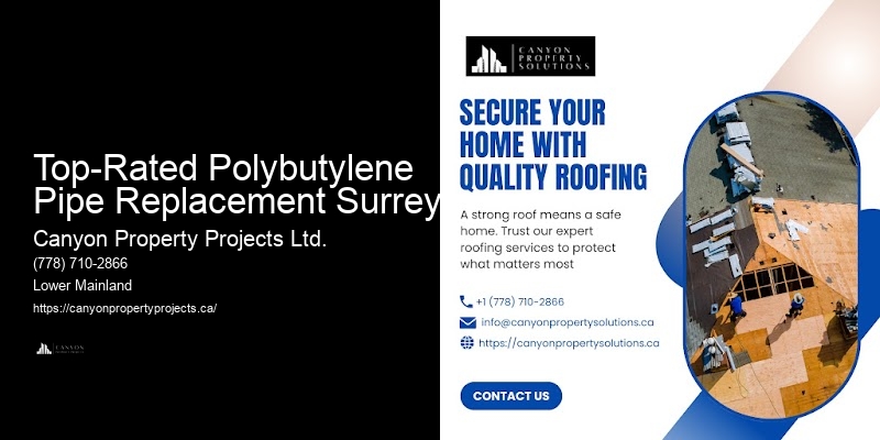 Polybutylene Pipe Replacement Assessment Top-Rated Polybutylene Pipe Replacement Surrey