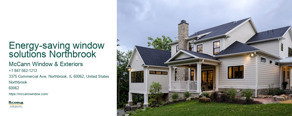 Energy-saving window solutions Northbrook
