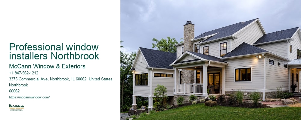 professional window installers Northbrook