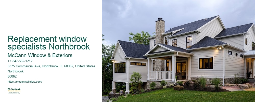 Replacement window specialists Northbrook