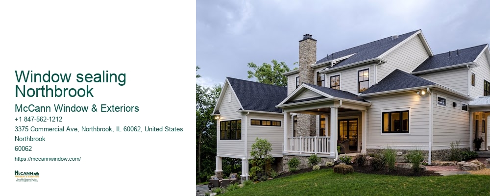 window sealing Northbrook