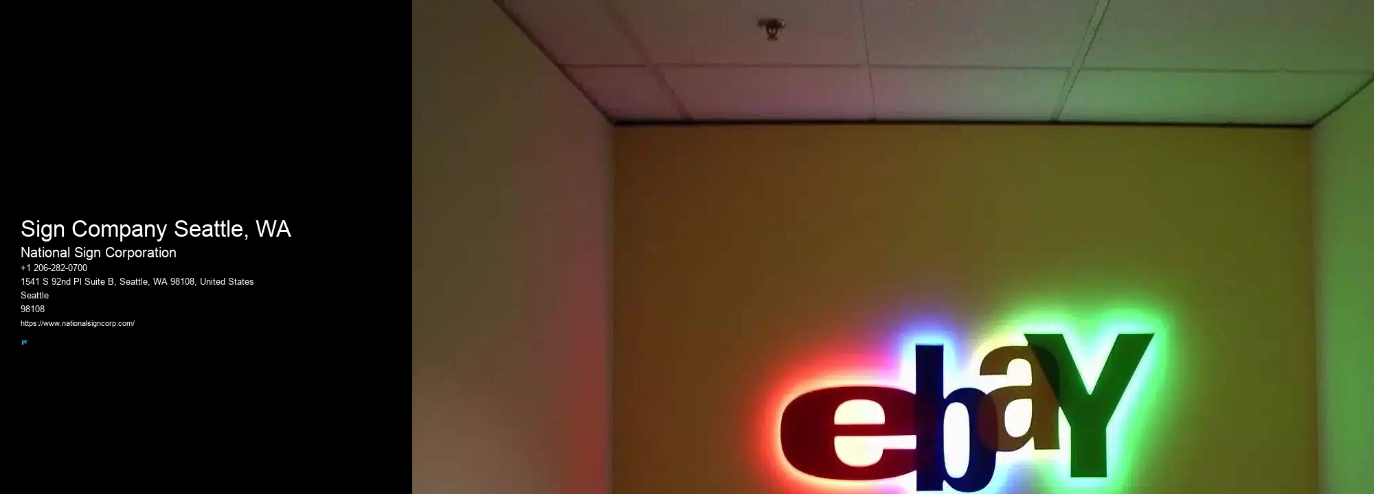 Promotional Sign Installation Sign Company Seattle, WA