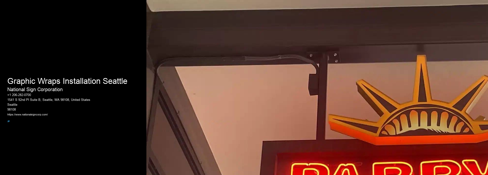 Graphic Wraps Installation Seattle Retail Indoor Signs Installation