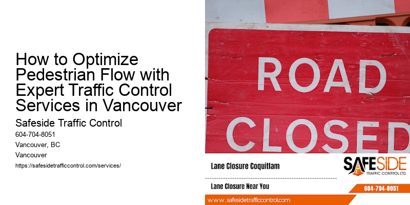 How to Optimize Pedestrian Flow with Expert Traffic Control Services in Vancouver