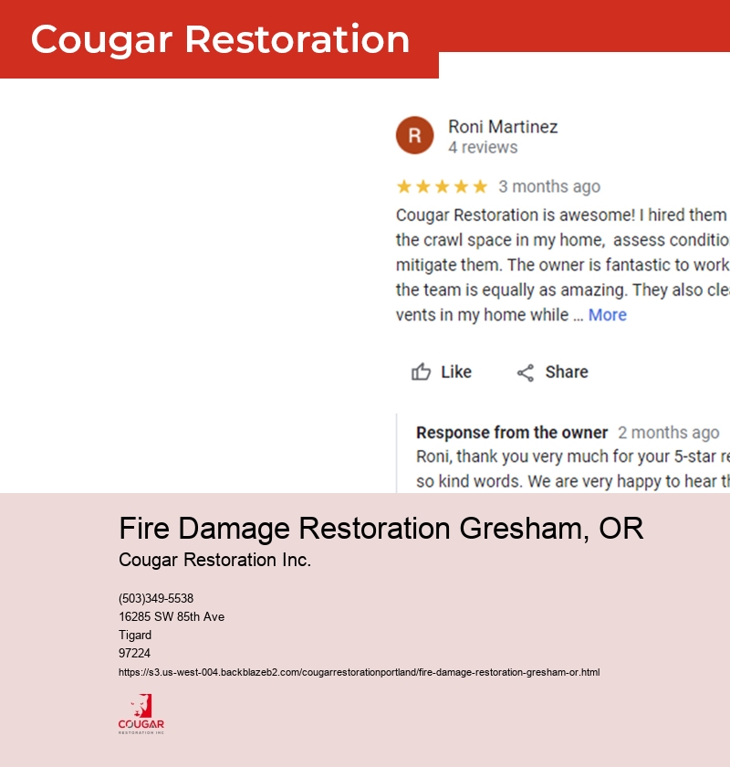 Fire Damage Restoration Markham, Portland, OR