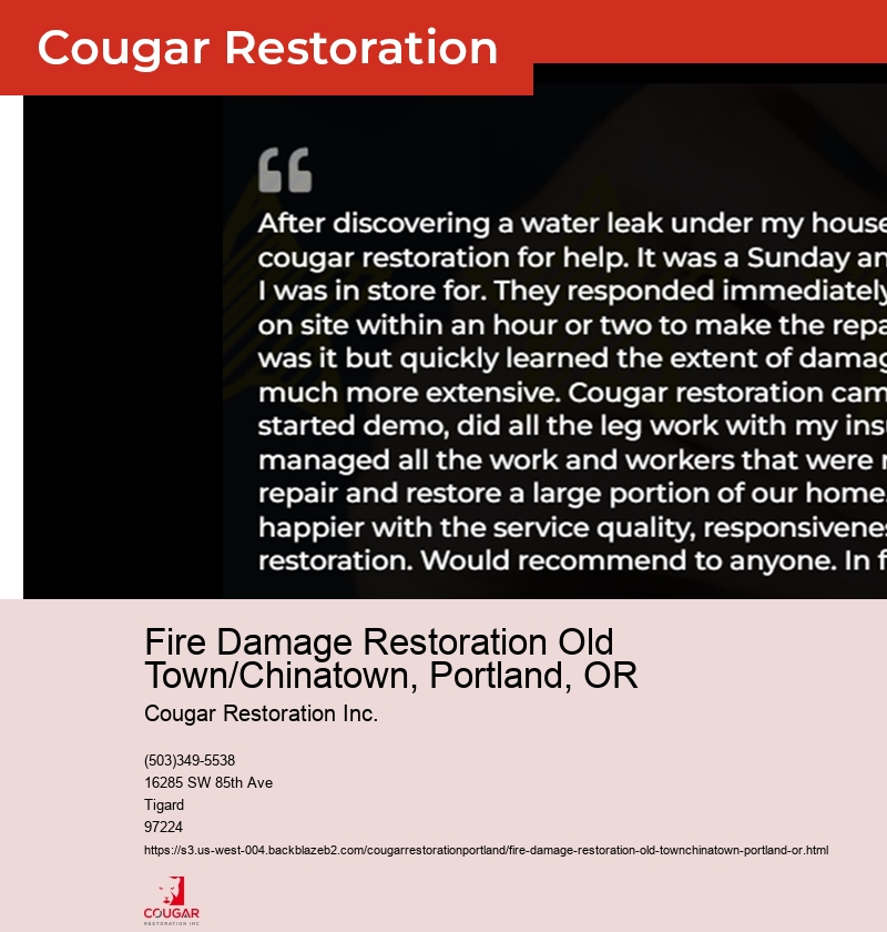 Fire Damage Restoration Healy Heights, Portland, OR