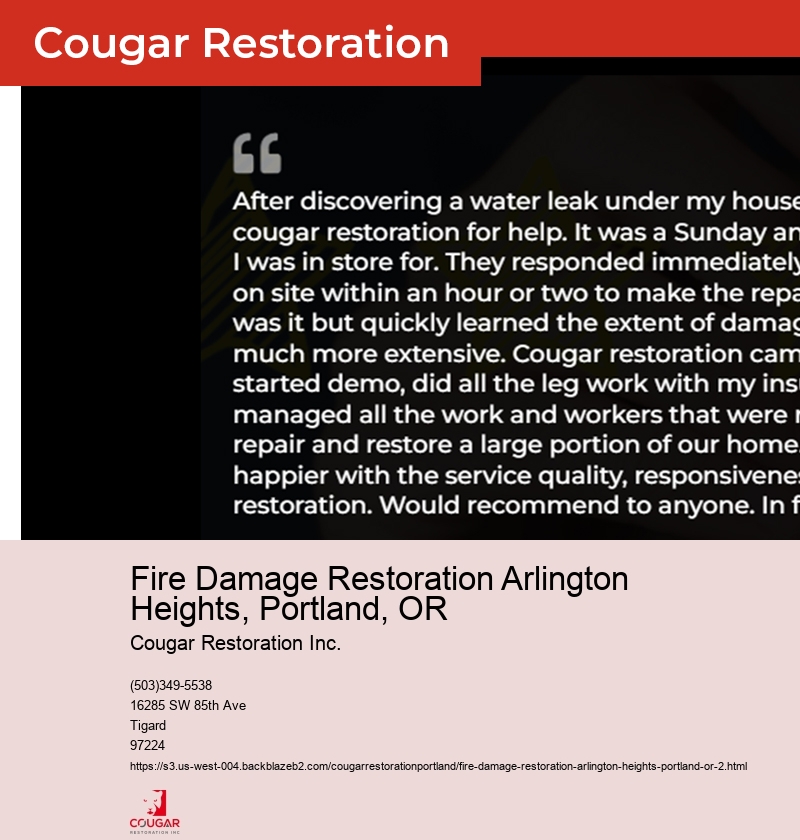 Fire Damage Restoration McMinnville, OR