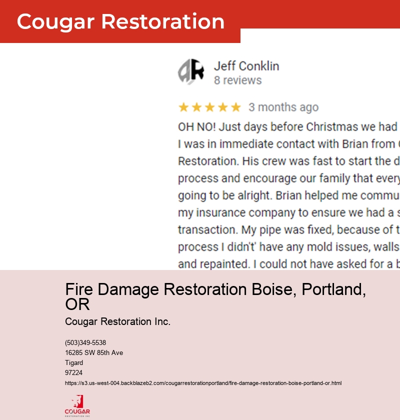 Fire Damage Restoration Wilsonville, OR