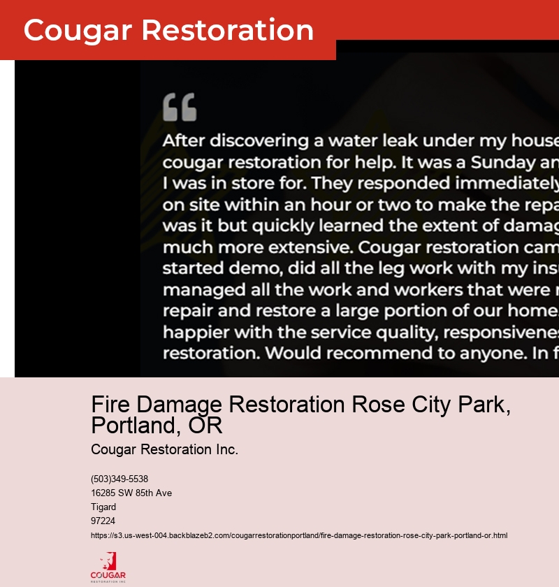 Fire Damage Restoration Cornelius, OR