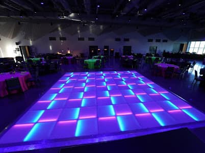 LED light dance floor in Arlington TX