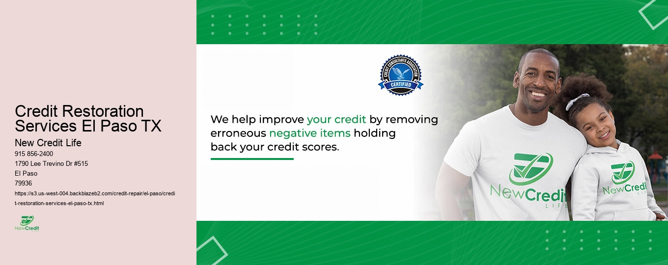 Credit Restoration Services El Paso TX