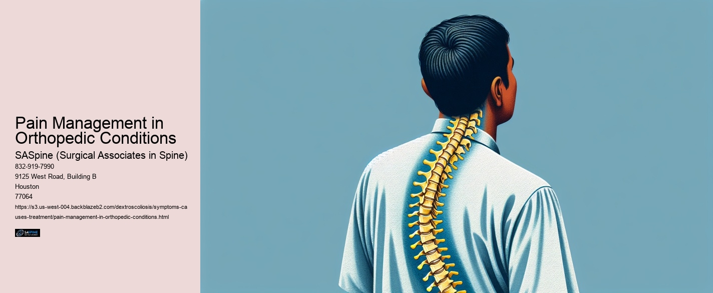 Pain Management in Orthopedic Conditions
