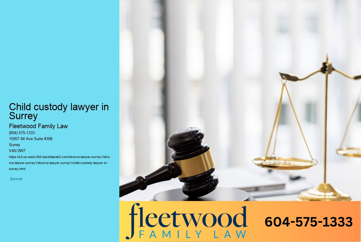 Child custody lawyer in Surrey