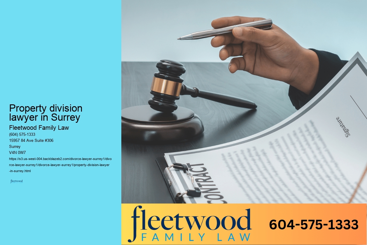 Property division lawyer in Surrey