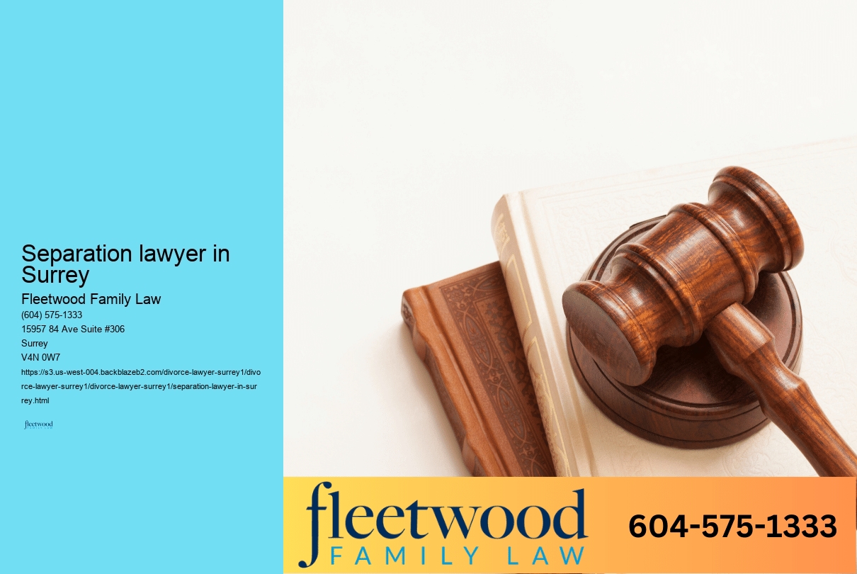 Separation lawyer in Surrey