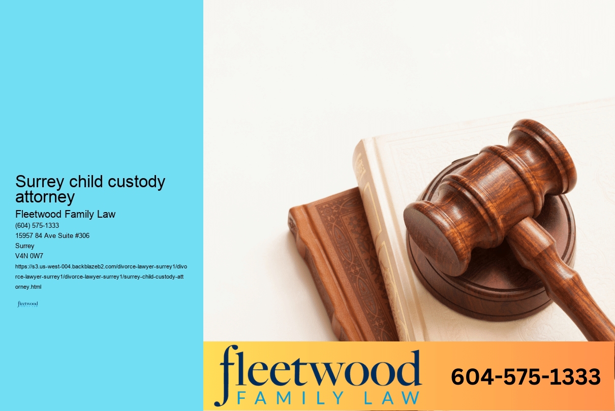 Surrey child custody lawyer