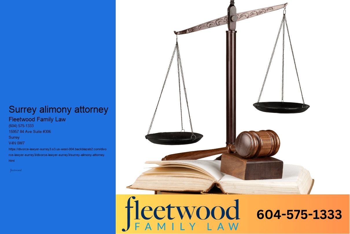 Surrey alimony attorney