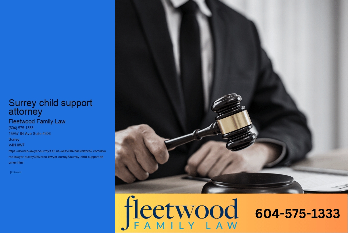 Surrey child support attorney