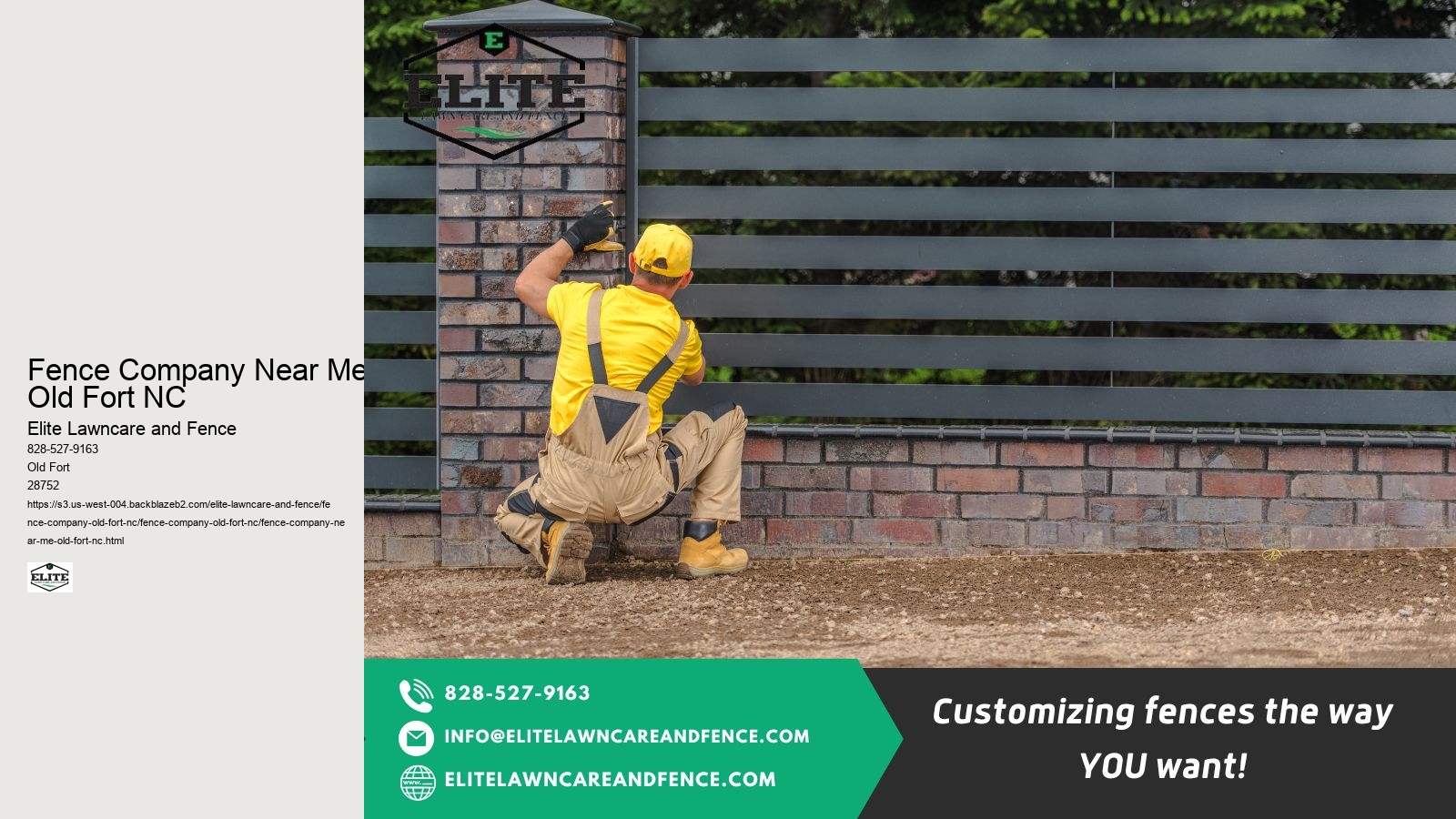 Fence Company Near Me Old Fort NC