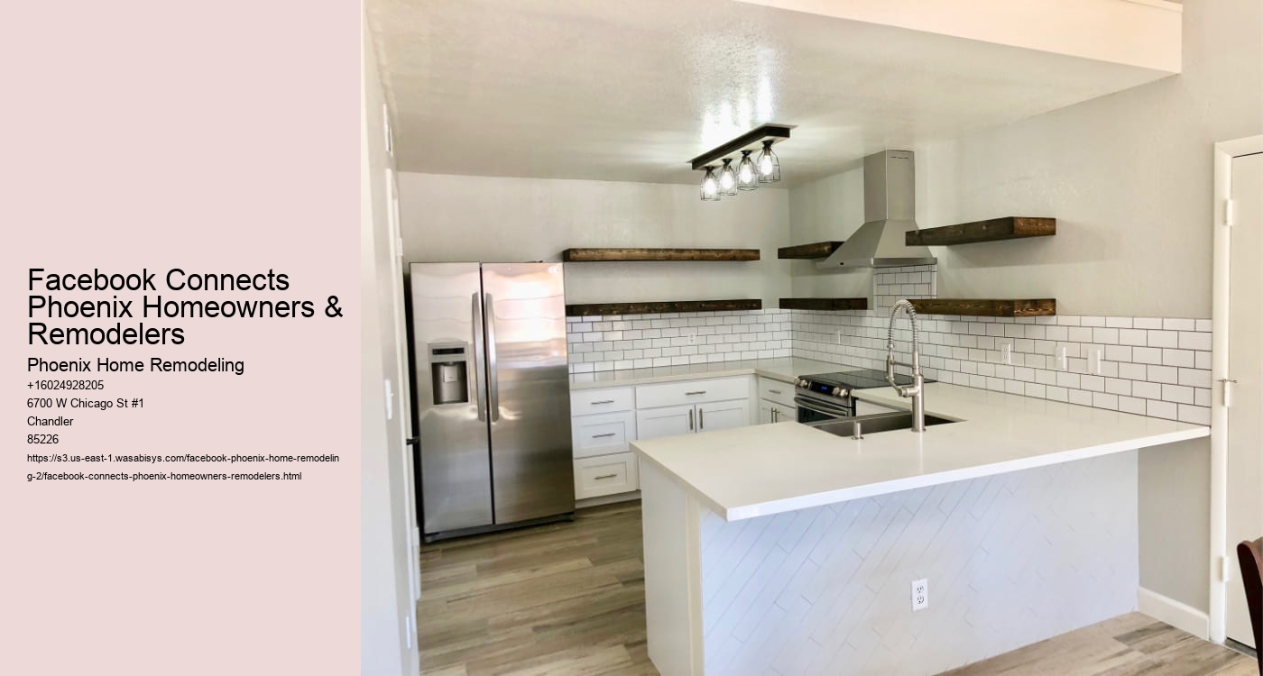Facebook Connects Phoenix Homeowners & Remodelers