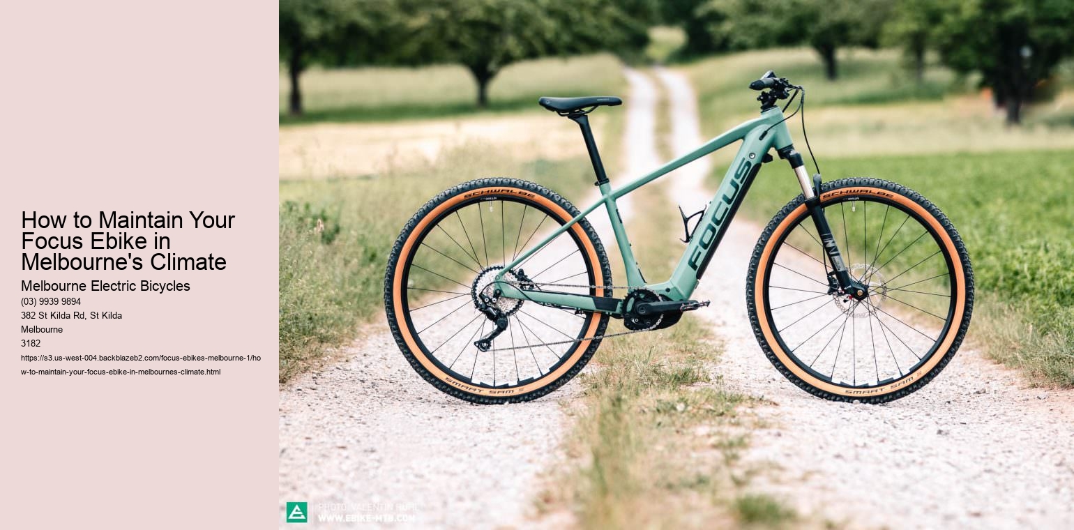 How to Maintain Your Focus Ebike in Melbourne's Climate  