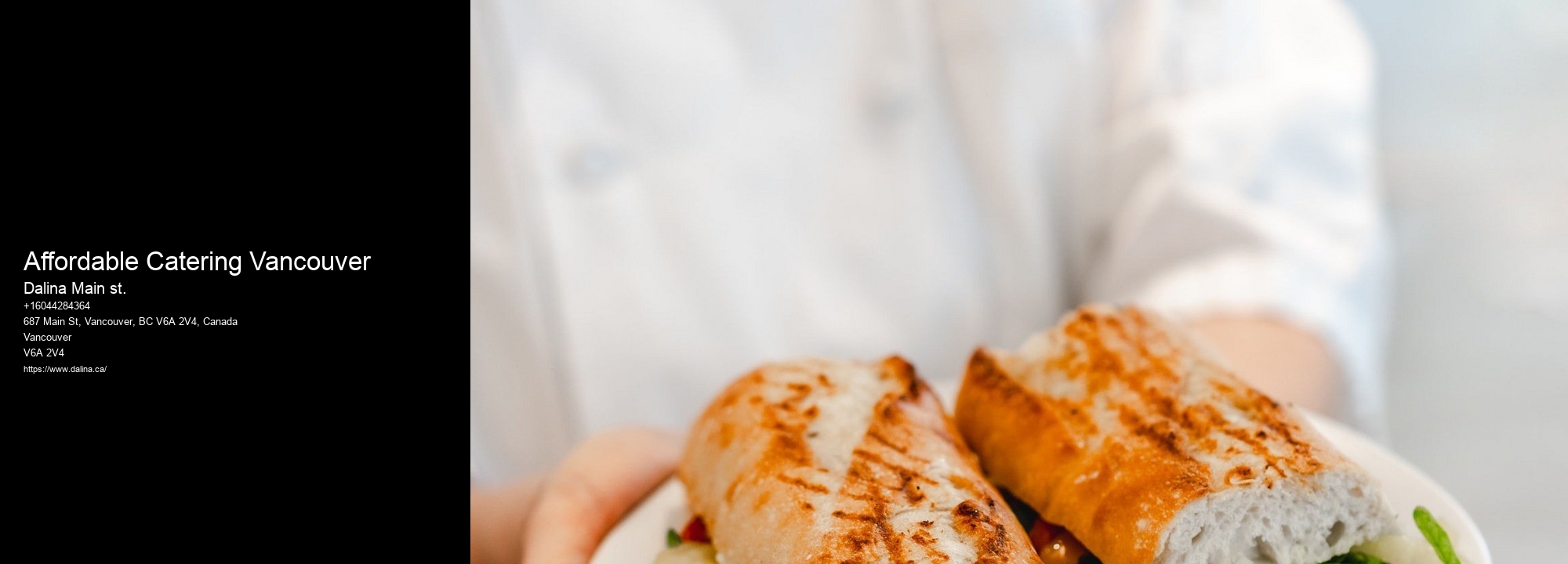 Holiday Catering Affordable Catering Vancouver