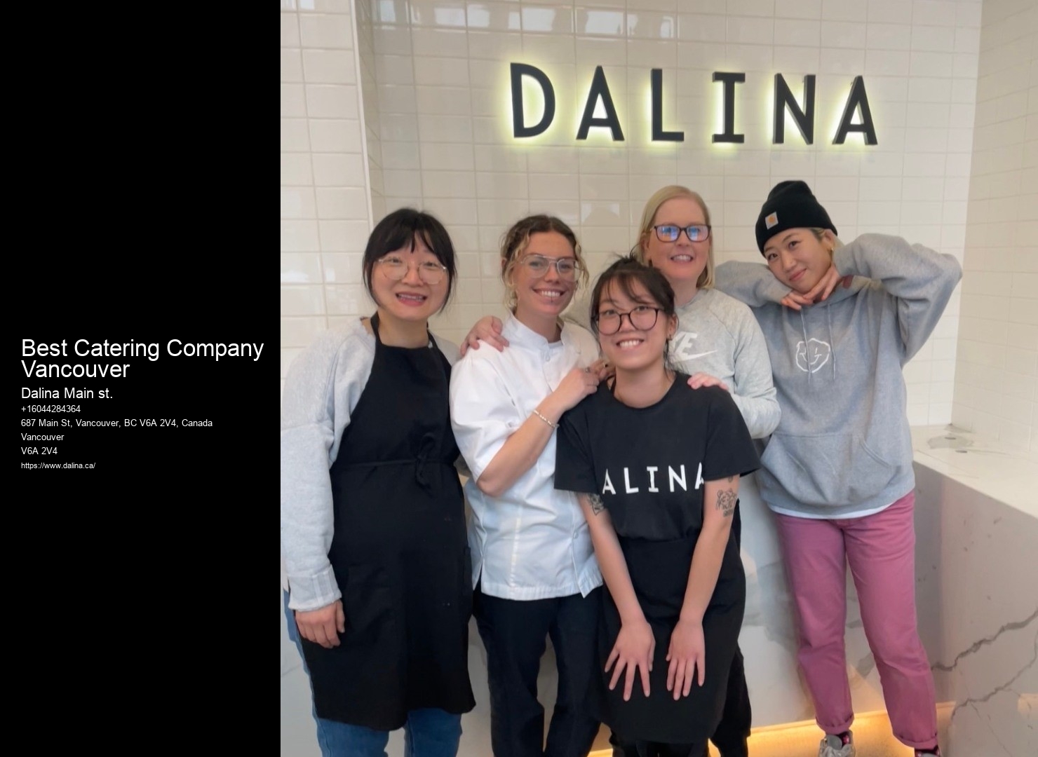 Best Catering Company Vancouver