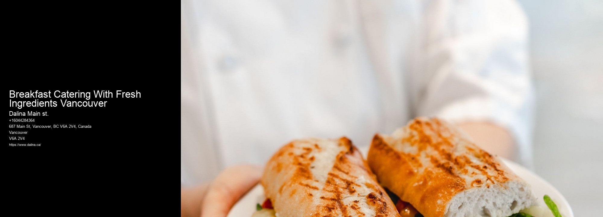 Catering For Office Parties Breakfast Catering With Fresh Ingredients Vancouver