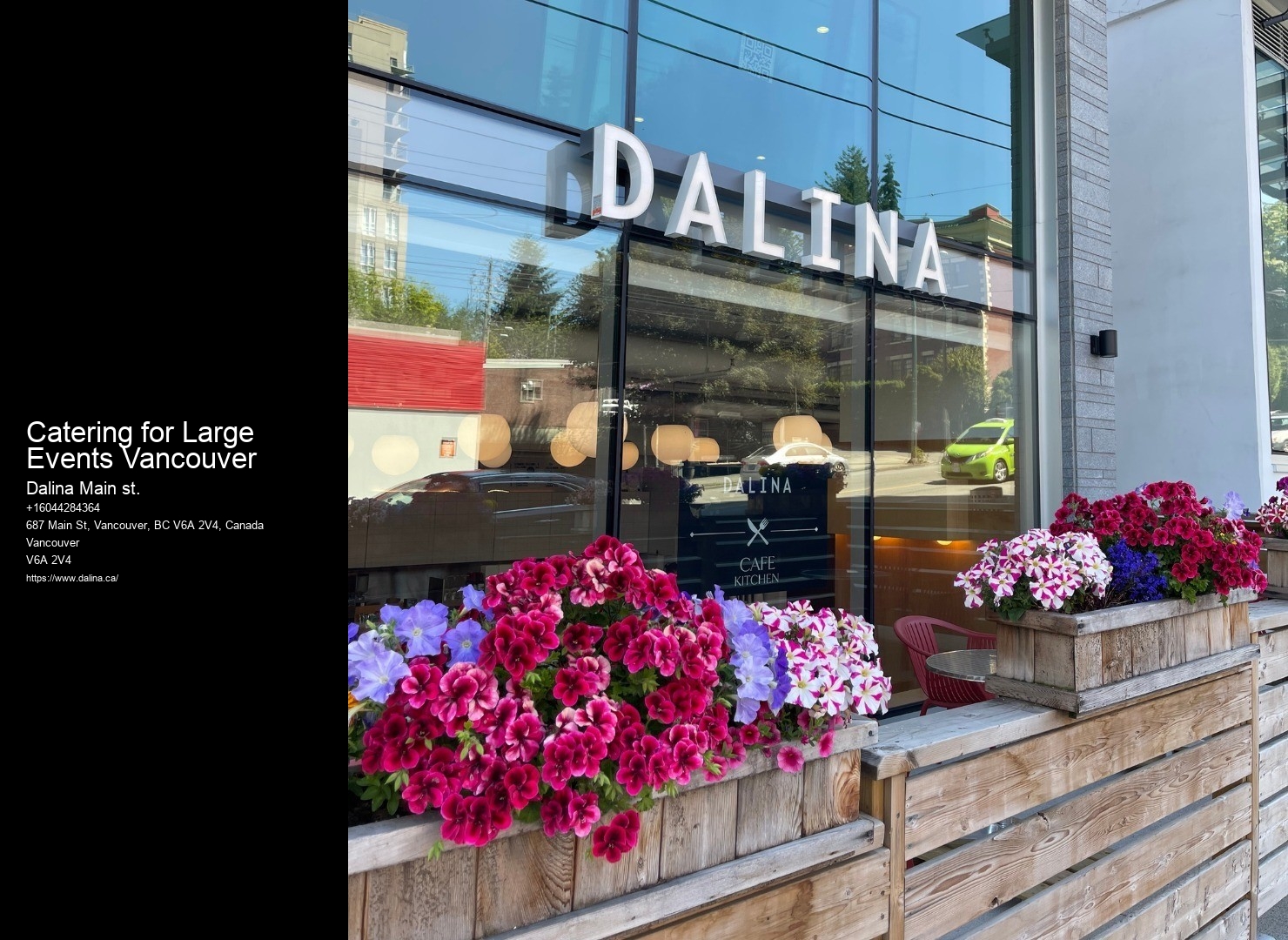 Catering for Large Events Vancouver Caterers for Festivals