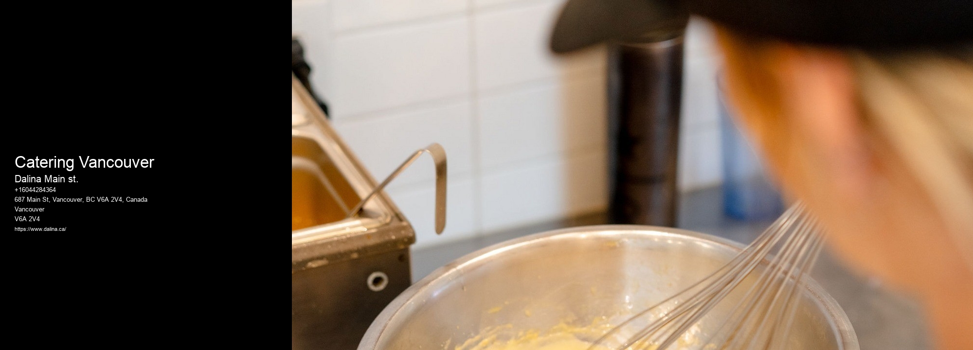 Affordable Wedding Catering Catering Vancouver