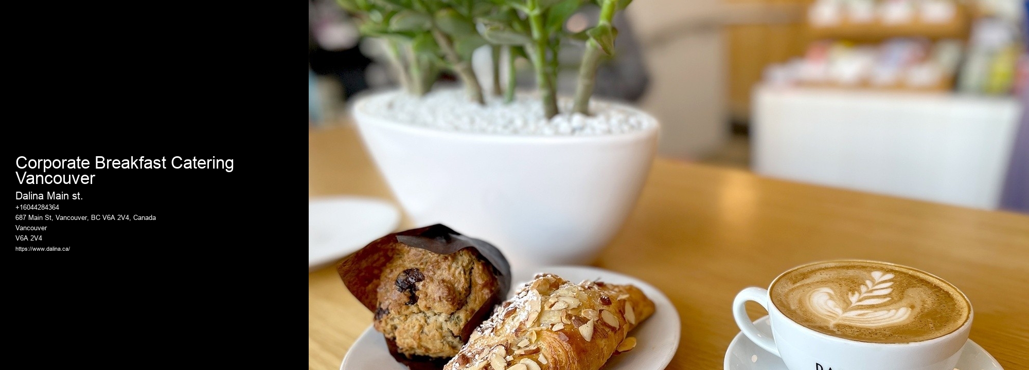 Catering Services for Small Events Corporate Breakfast Catering Vancouver