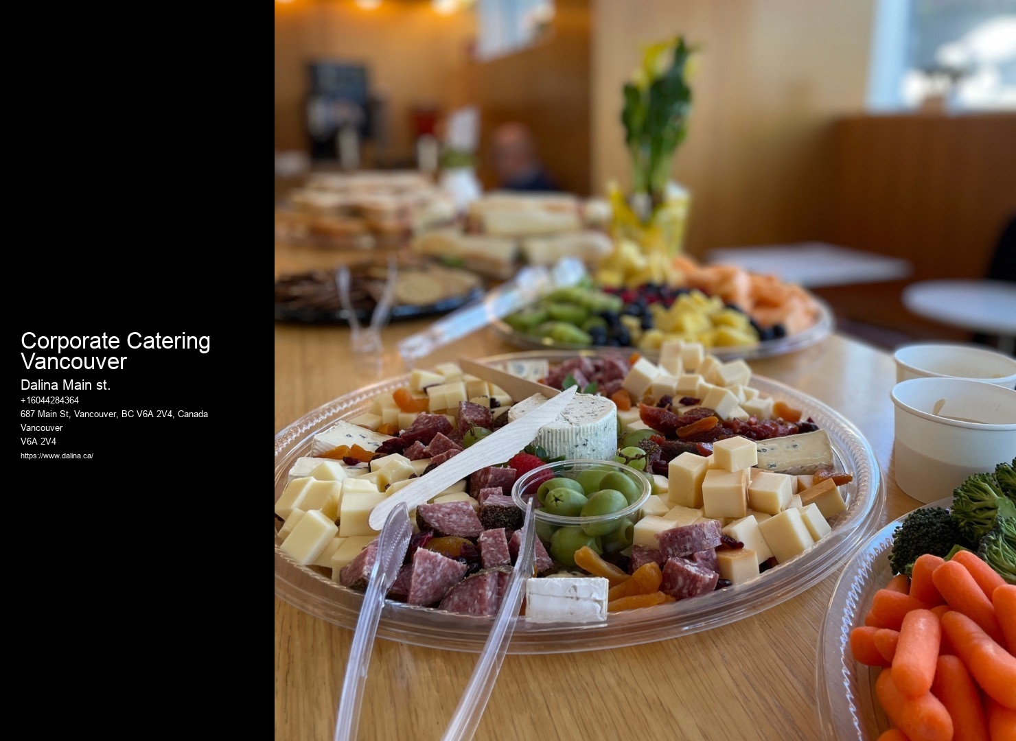 Breakfast Catering Corporate Catering Vancouver