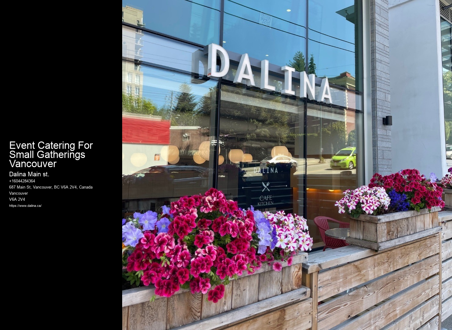 Express Lunch Catering Event Catering For Small Gatherings Vancouver