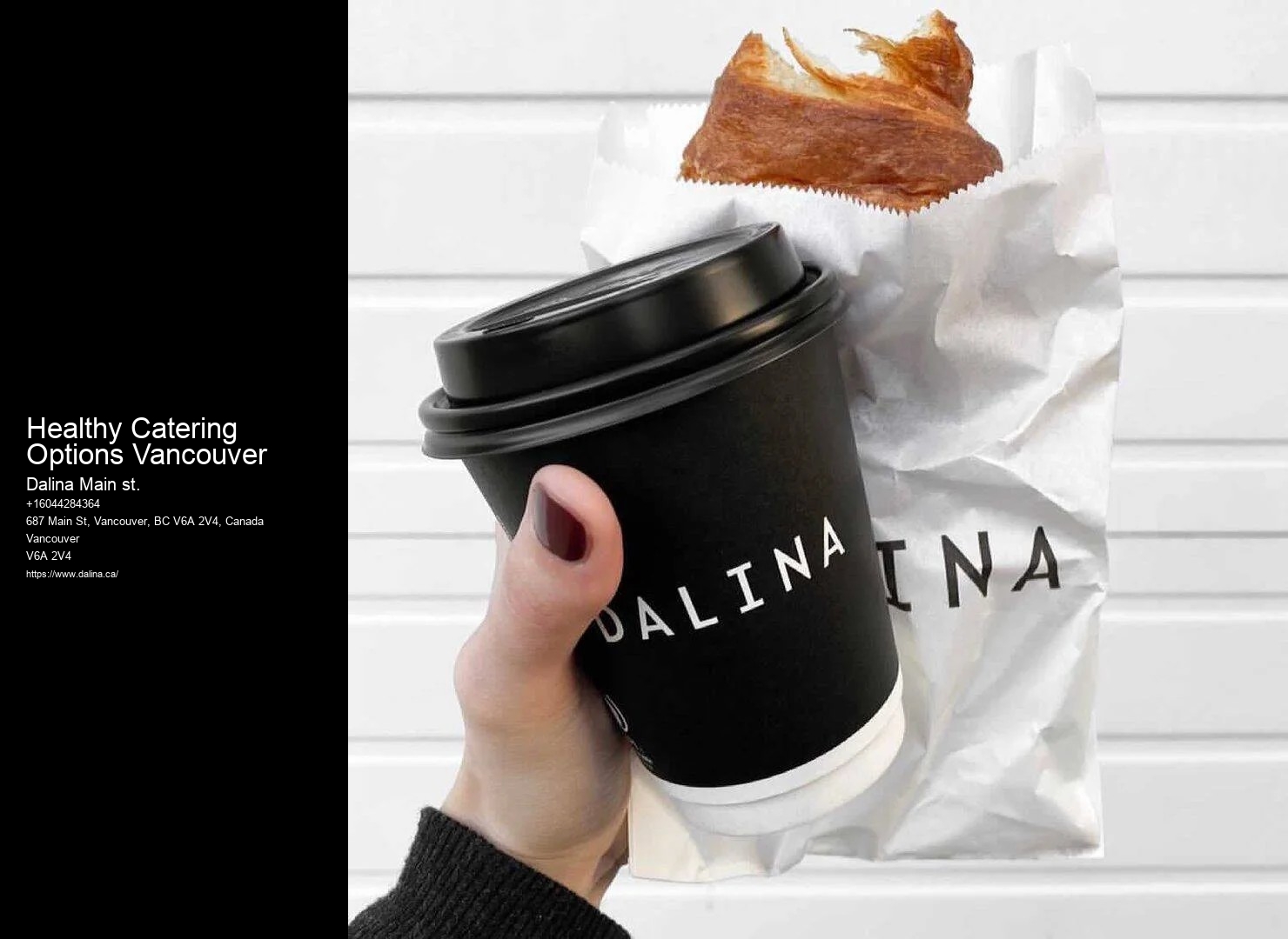 Luxury Tea Catering Healthy Catering Options Vancouver