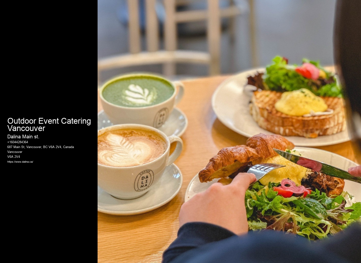 Outdoor Event Catering Vancouver Catering for Parties