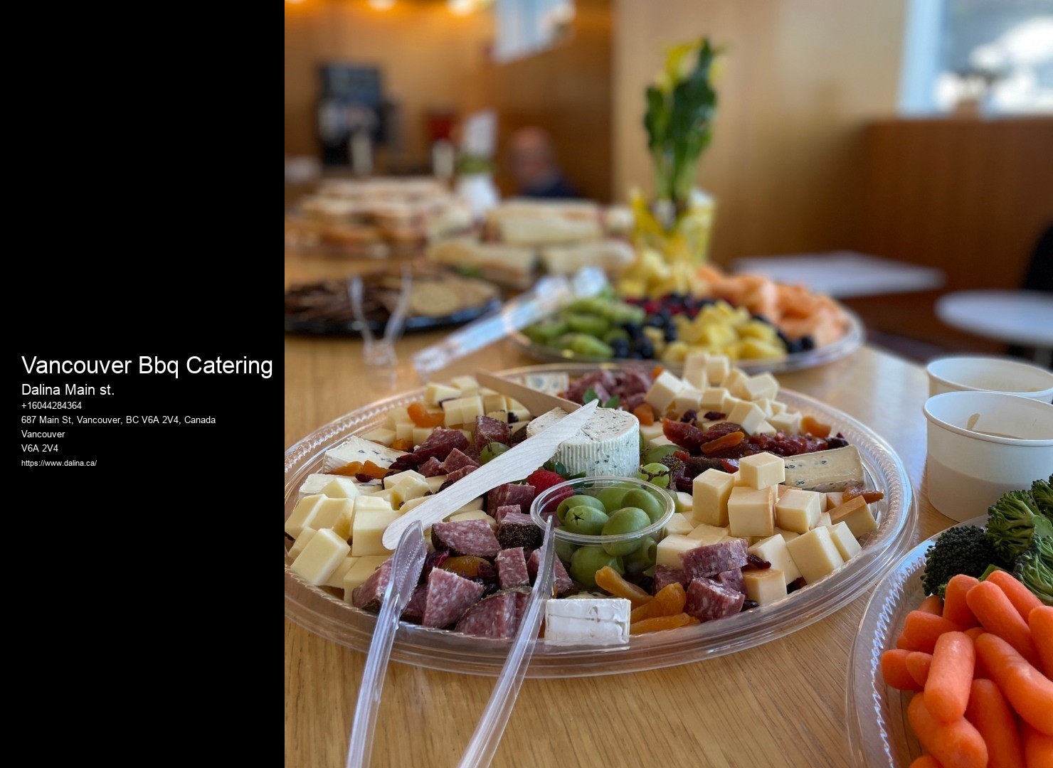 Ethnic Food Catering Vancouver Bbq Catering