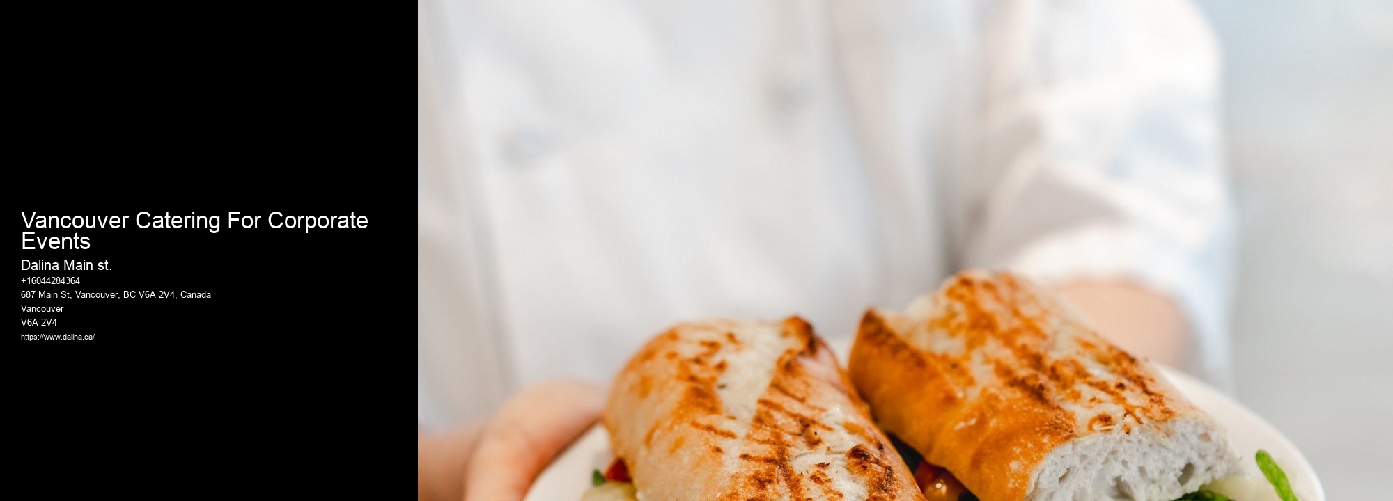 Healthy Catering Vancouver Catering For Corporate Events