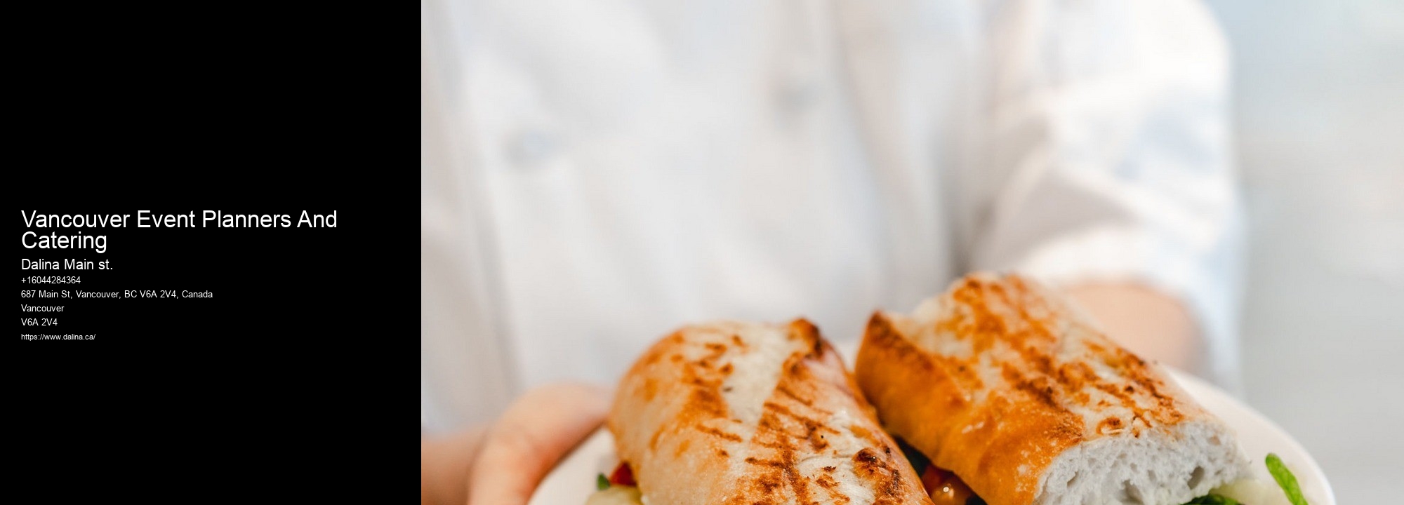 Caterers For Hire Vancouver Event Planners And Catering