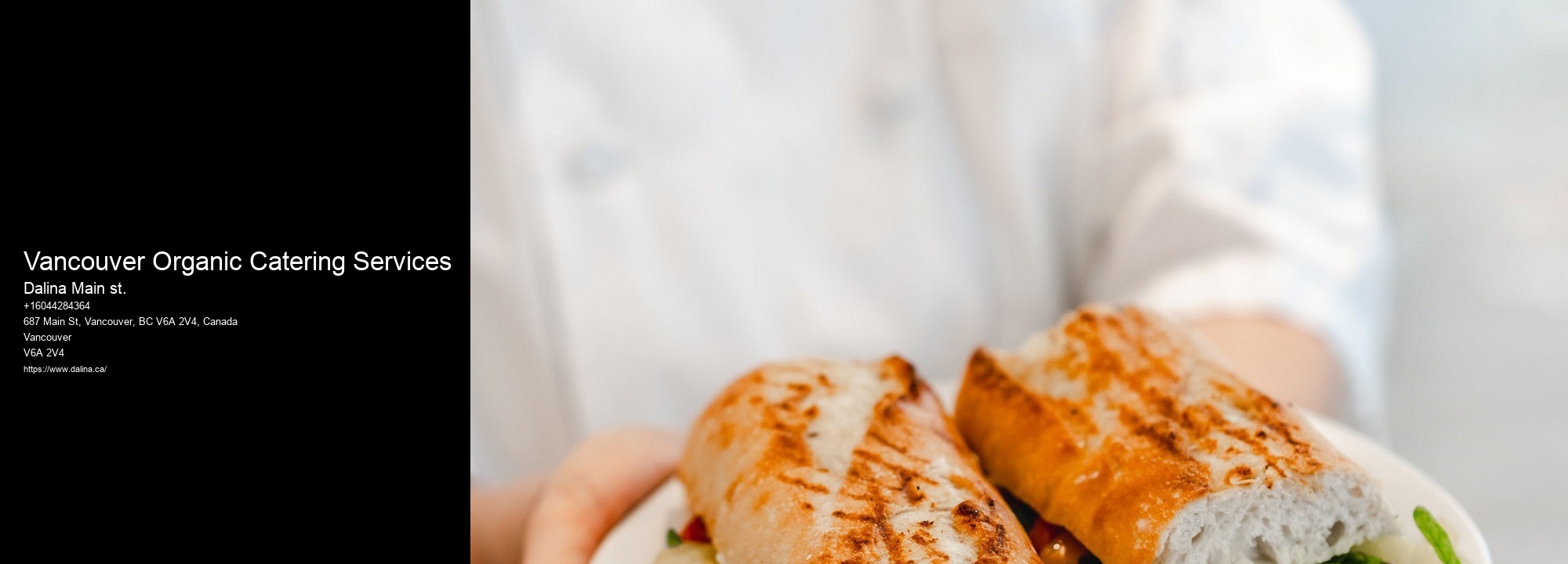 Healthy Catering Options Vancouver Organic Catering Services