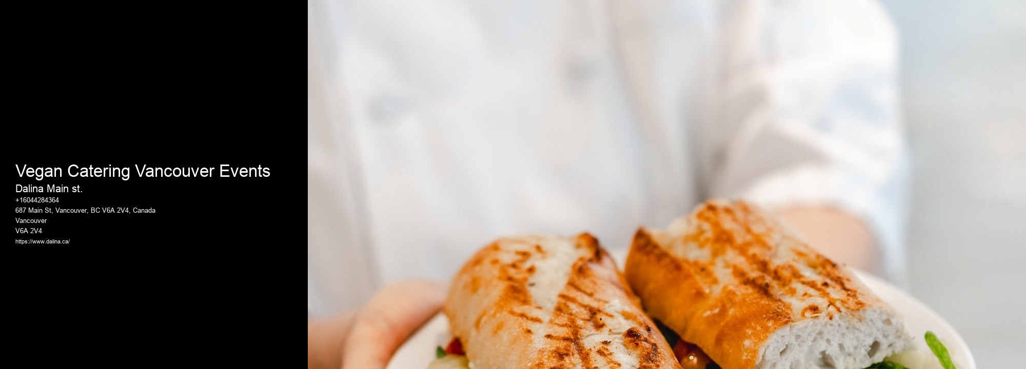 Vegan Catering Vancouver Events Party Catering Services