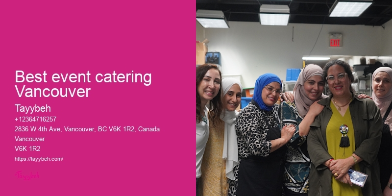 Best event catering Vancouver