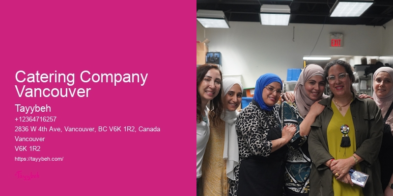 Catering Company Vancouver