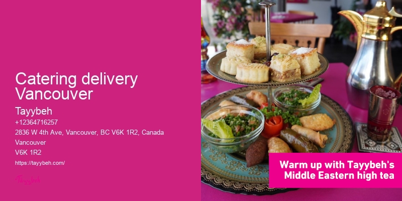 Catering delivery Vancouver