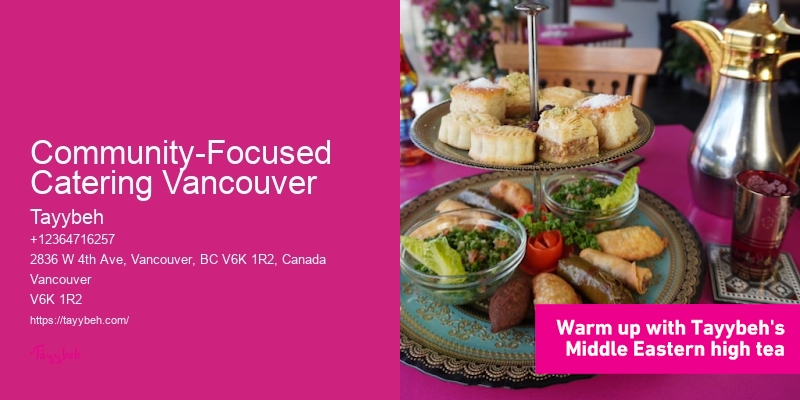 Community-Focused Catering Vancouver